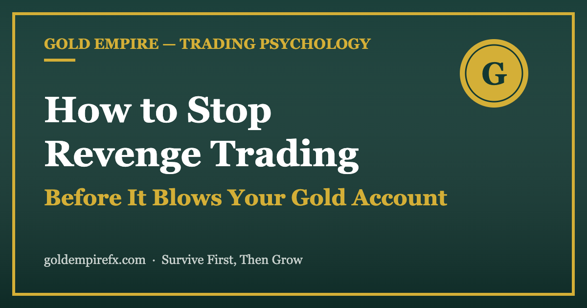How to Stop Revenge Trading Before It Blows Your Gold Account