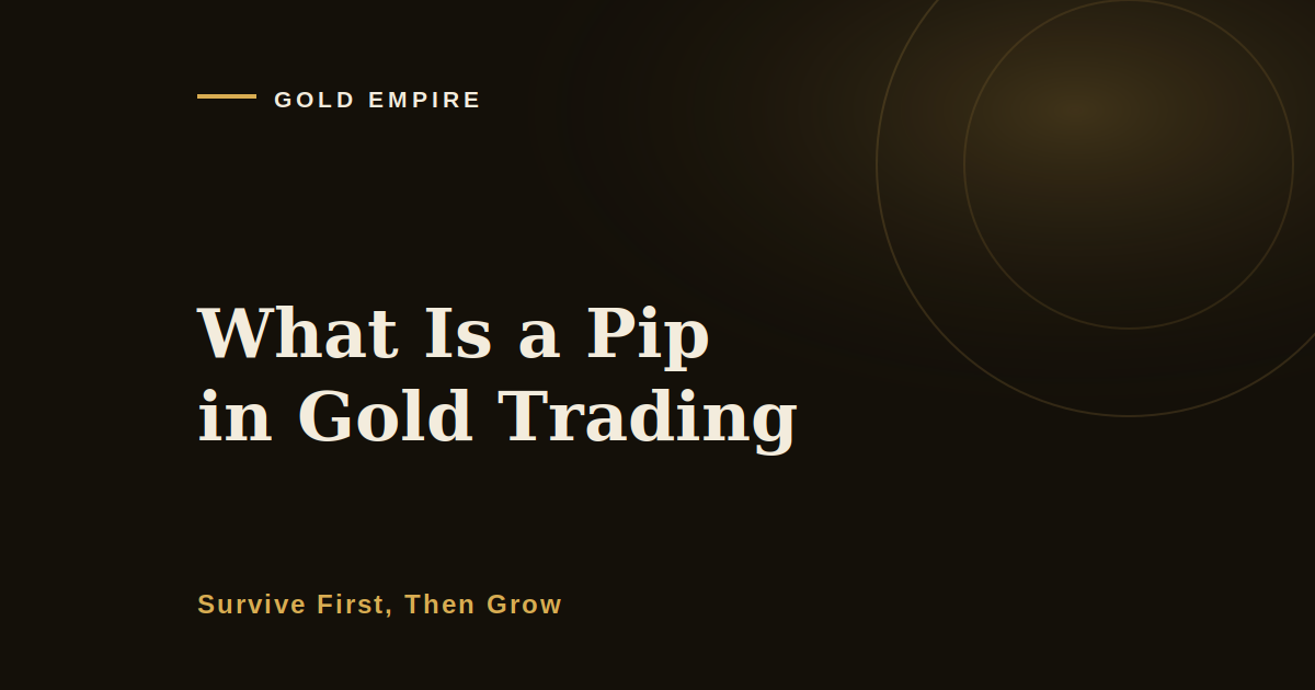What is a pip in gold trading, Gold Empire article cover image