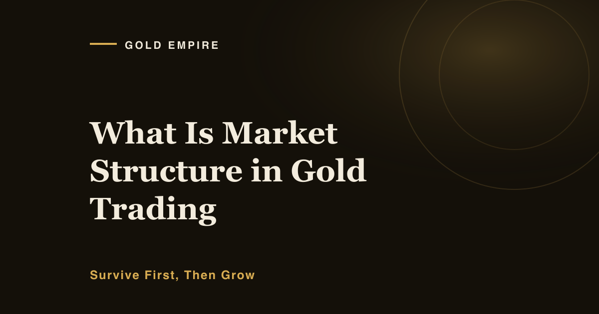 What Is Market Structure in Gold Trading