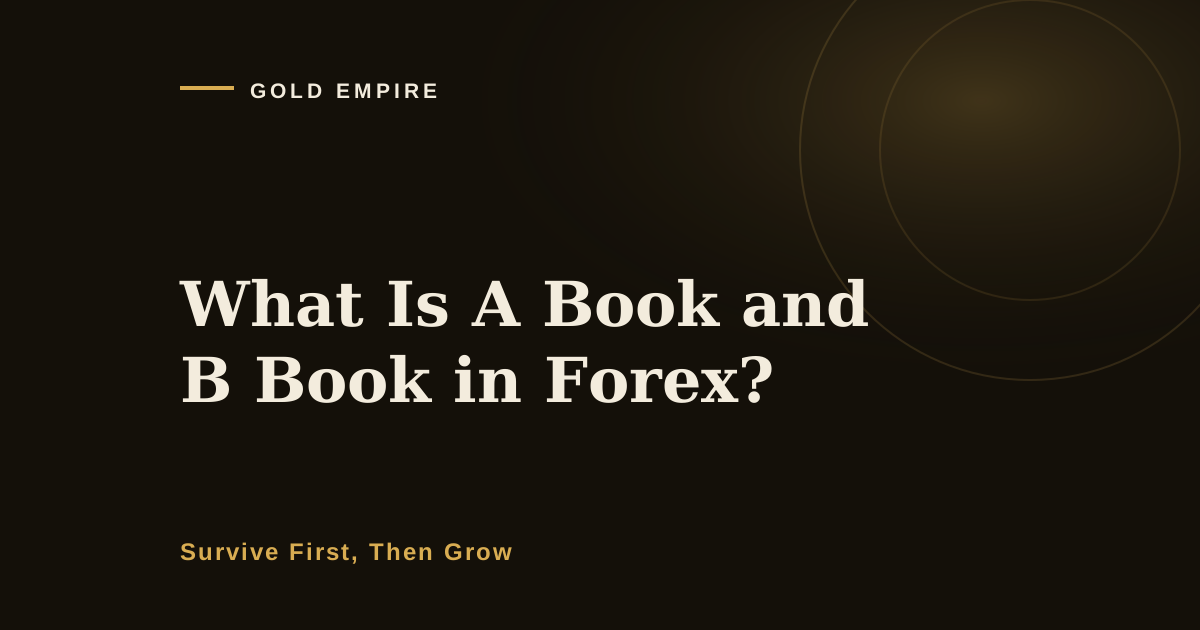 What Is A Book and B Book in Forex, and Which One Are You On?